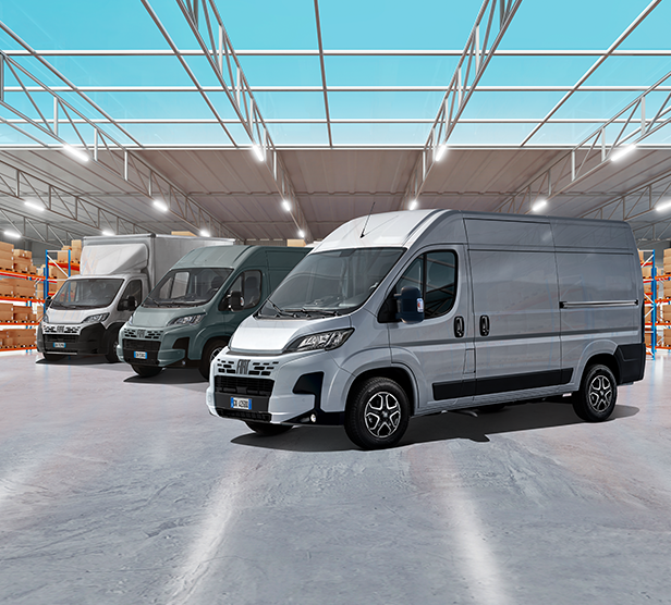 Fiat Ducato в грузовом терминале